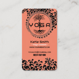 ヨガ先生/インストラクター名刺 名刺