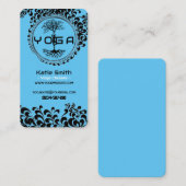 ヨガ先生/インストラクター名刺 名刺 (正面/裏面)