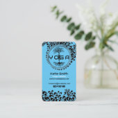 ヨガ先生/インストラクター名刺 名刺 (スタンド正面)