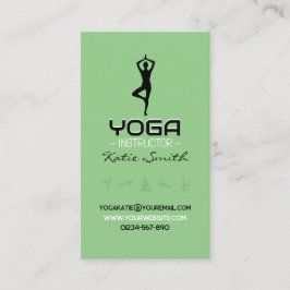 ヨガ先生/インストラクター名刺 名刺
