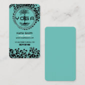 ヨガ先生/インストラクター名刺 名刺 (正面/裏面)