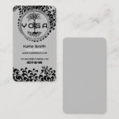 ヨガ先生/インストラクター名刺 名刺 (正面/裏面)