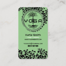 ヨガ先生/インストラクター名刺 名刺