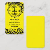 ヨガ先生/インストラクター名刺 名刺 (正面/裏面)