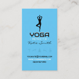 ヨガ先生/インストラクター名刺 名刺