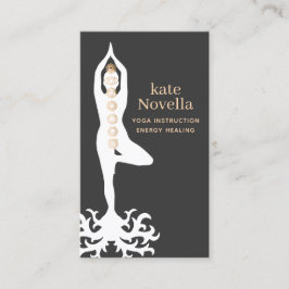 ヨガ先生、チャクラ 名刺