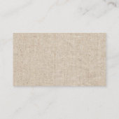 ヨガ及び黙想のヴィンテージダマスク織によって組み立てられるOmの印 名刺 (裏面)