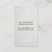 ヨガ及び黙想の先生のはす曼荼羅の健康 名刺 (裏面)