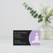 ヨガ名刺 名刺 (スタンド正面)