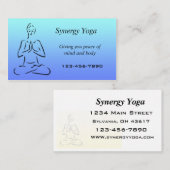ヨガ名刺 名刺 (正面/裏面)