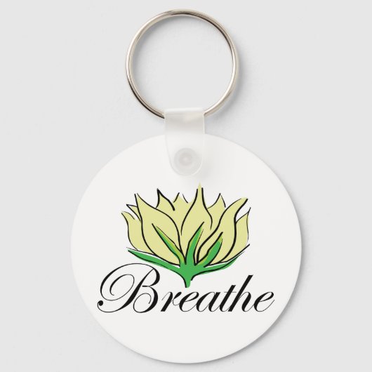 ヨガ呼吸 キーホルダー (正面)