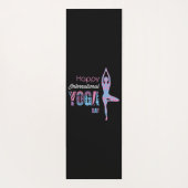 ヨガ国際的デー ヨガマット (裏面)