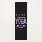 ヨガ国際的デー ヨガマット (正面)