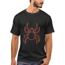 ヨガ好きのためのレッドスパイダー グラフィックTシャツ | Gen Z ハッスル