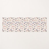 ヨガ姿をヨガマットに！ ヨガマット (正面(横))