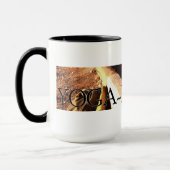 ヨガ実行家のコーヒー・マグ マグカップ (左)