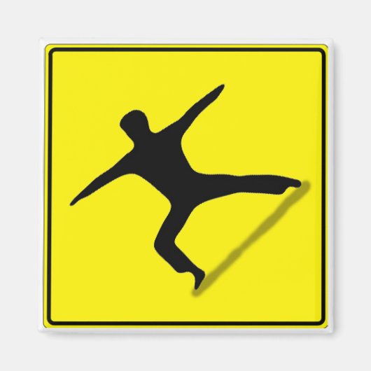 ヨガ帯 マグネット (正面)