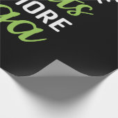 ヨガ愛好家 |よ食べり多くの植物がヨガをする ラッピングペーパー (角)