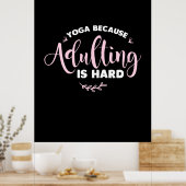 ヨガ愛好家 |姦淫は懸命 ポスター (キッチン)