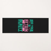 ヨガ愛好家 |美しいを保持するヨガを追加 ヨガマット (正面(横))