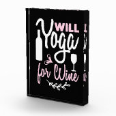 ヨガ愛好家 | Will Yoga For Wine フォトブロック (右)