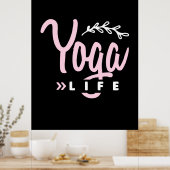 ヨガ愛好家 | Yoga Life ポスター (キッチン)