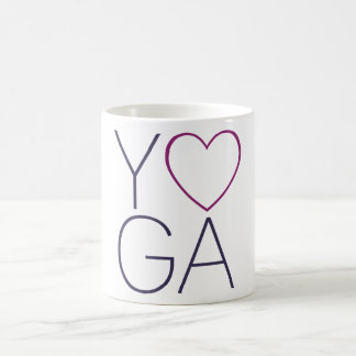 ヨガ愛 コーヒーマグカップ