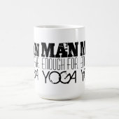 ヨガ文字のための十分の人 マグカップ (中央)