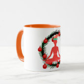 ヨガ新年 マグカップ (正面左)