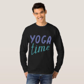 ヨガ時間 Tシャツ (正面フル)