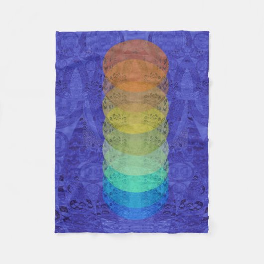 ヨガ毛布 フリースブランケット (正面)