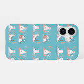 ヨガ猫蓮のポーズ iPhone 16ケース (裏面横)