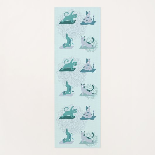 ヨガ猫 ヨガマット (正面)
