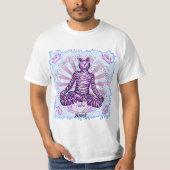 ヨガ猫 Tシャツ (正面)