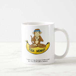 ヨガ猿 コーヒーマグカップ