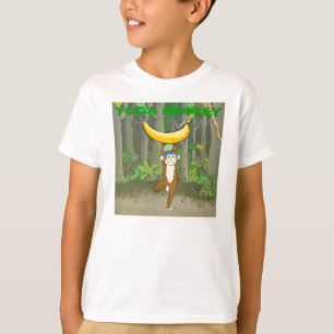 ヨガ猿 Tシャツ
