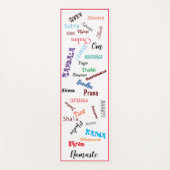 ヨガ用語 ヨガマット (正面)