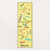 ヨガ用語 ヨガマット (裏面)