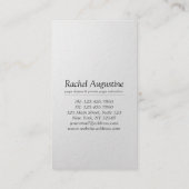 ヨガ瞑想インストラクタークラスパスロイヤリティカード ロイヤリティカード (裏面)