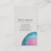 ヨガ瞑想インストラクタークラスパスロイヤリティカード ロイヤリティカード (裏面)