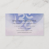 ヨガ瞑想インストラクタークラスパスロイヤリティカード ロイヤリティカード (裏面)