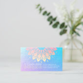 ヨガ瞑想インストラクタークラスパスロイヤリティカード ロイヤリティカード (スタンド正面)