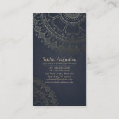 ヨガ瞑想インストラクタークラスパスロイヤリティカード ロイヤリティカード (裏面)