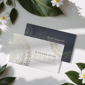 ヨガ瞑想インストラクタークラスパスロイヤリティカード ロイヤリティカード