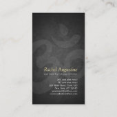 ヨガ瞑想インストラクタークラスパスロイヤリティカード ロイヤリティカード (裏面)