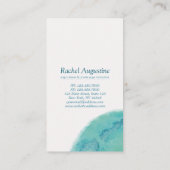 ヨガ瞑想インストラクタークラスパスロイヤリティカード ロイヤリティカード (裏面)