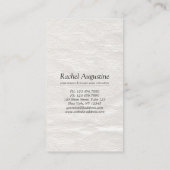 ヨガ瞑想インストラクタークラスパスロイヤリティカード ロイヤリティカード (裏面)