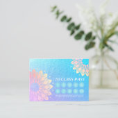 ヨガ瞑想インストラクタークラスパスロイヤリティカード ロイヤリティカード (スタンド正面)