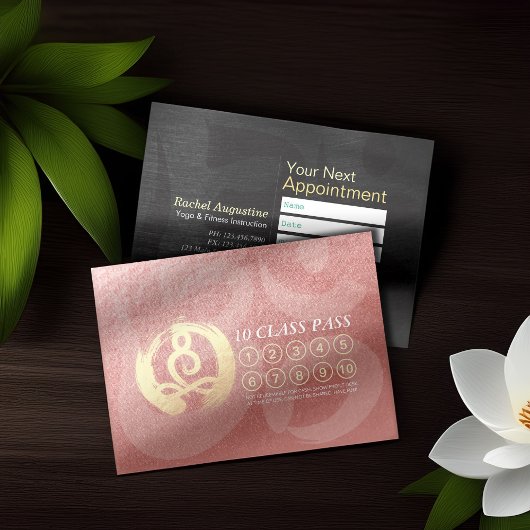 ヨガ瞑想インストラクタークラスパスロイヤリティZEN ロイヤリティカード