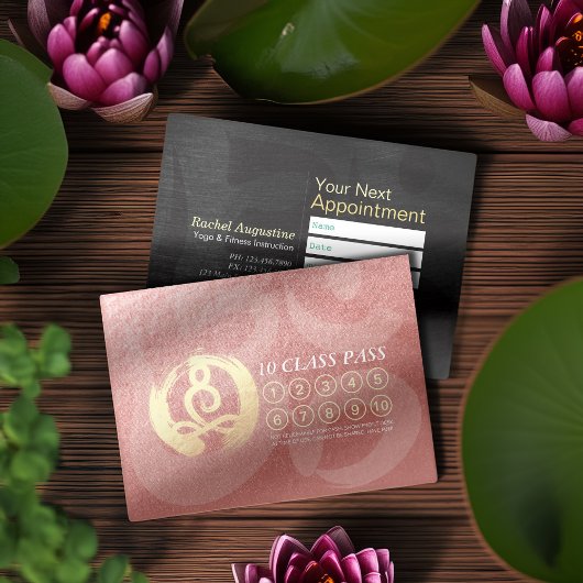 ヨガ瞑想インストラクタークラスパスロイヤリティZEN ロイヤリティカード